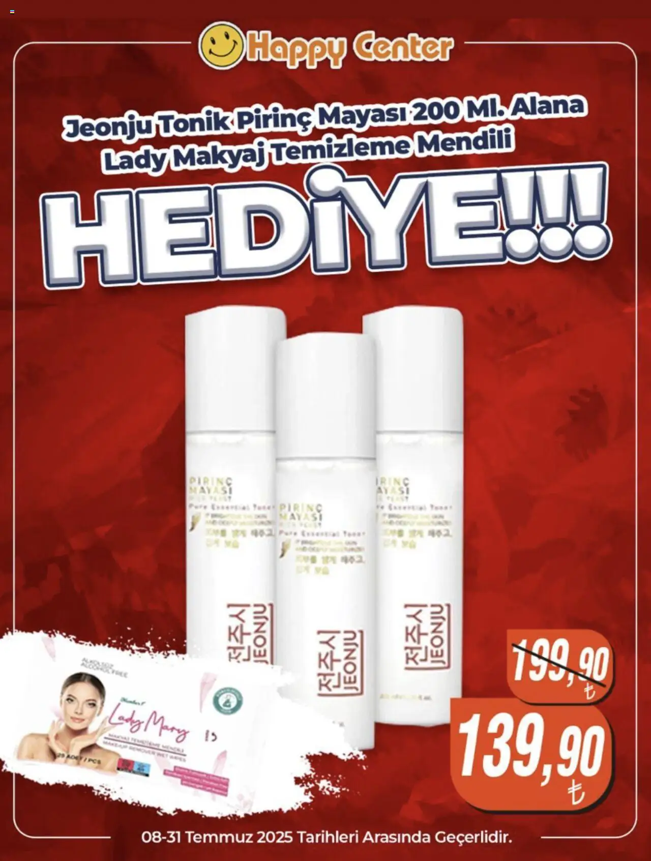 Happy Center Katalog 08 Temmuz 2025 - Broşür, Indirim - Sayfa numarası 1