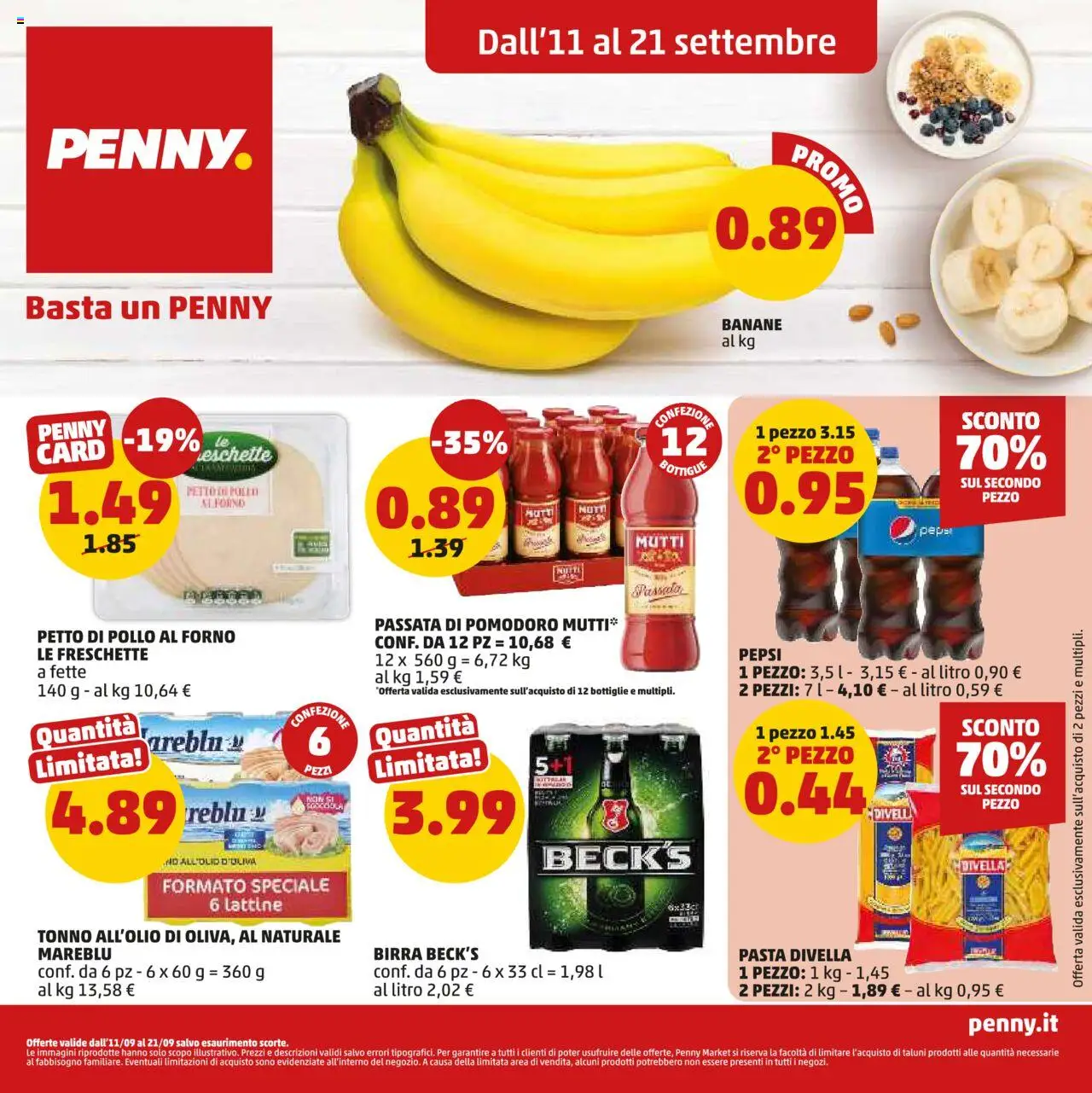 Volantino PENNY valido da 11/09/2025 numero di pagina 1