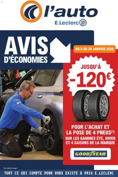 Prévisualisation de Catalogue du magasin l'auto E.Leclerc formulaire valide 06/01/2026
