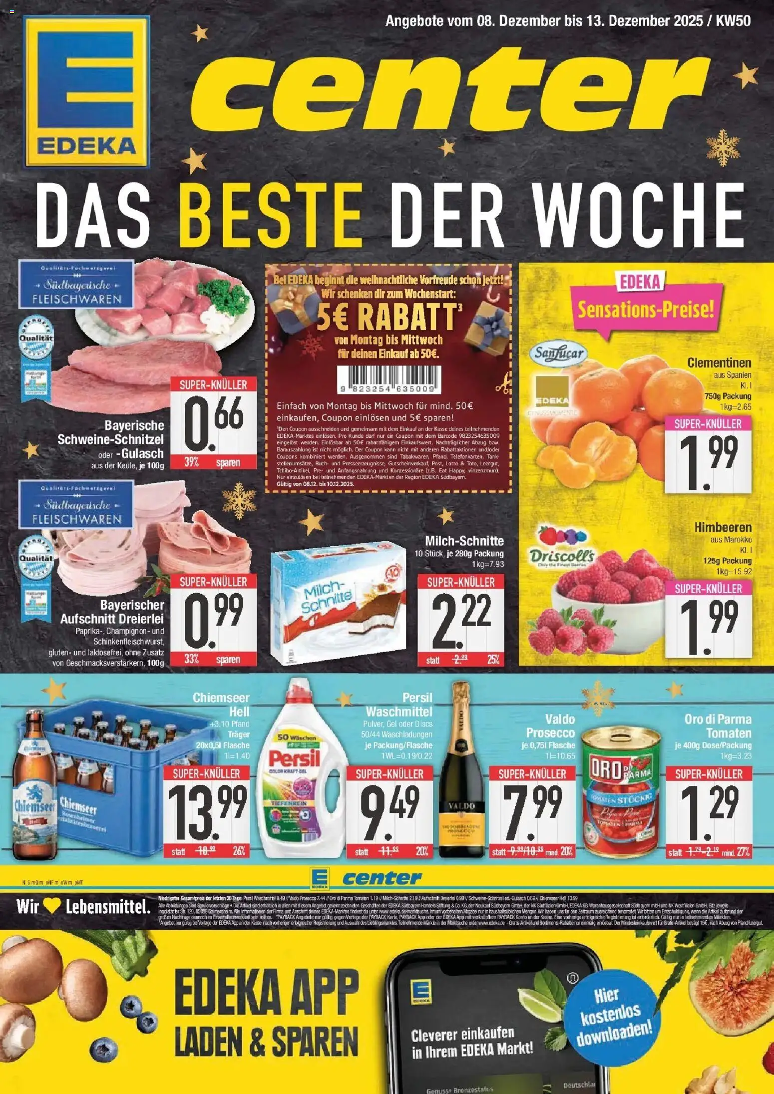 Vorschau von dem Prospekt des Geschäftes Edeka, gültig ab dem 07.12.2025