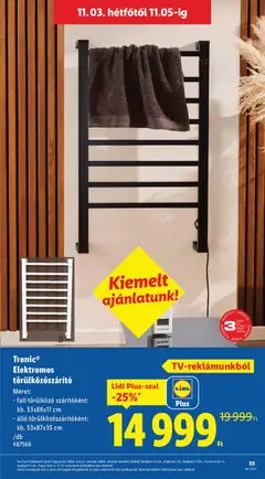 Lidl - Akciós újság Lidl megtekintése, amely érvényes 2025.10.30.-től | Oldal: 33