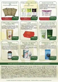 Herbária - Akciós újság Herbária megtekintése, amely érvényes 2025.12.04.-től | Oldal: 3