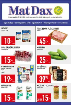 Förhandsgranska reklamblad Matdax erbjudanden från butik Matdax gäller från 13/04/2026