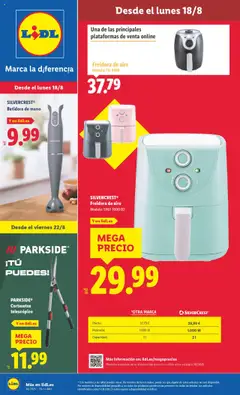 Vista previa del folleto de la tienda Lidl válido desde el 18/08/2025 