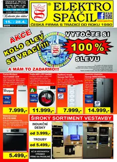 Náhled nabídky: Elektro Spáčil Elektro Spáčil leták platný od 15.04.2026