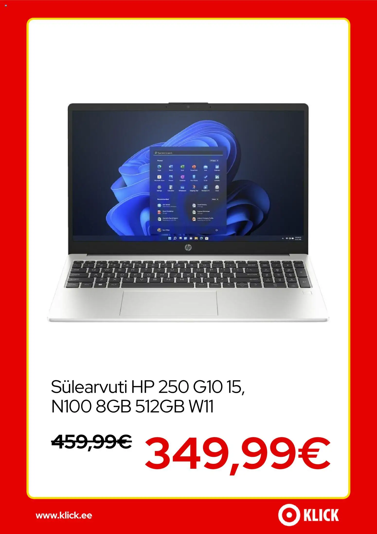 Klick kliendilehe eelvaade alates 2026.01.05