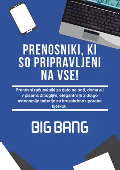 Predogled kataloga iz trgovine Big Bang veljaven od 01.09.2025