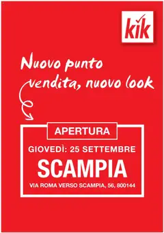 Anteprima dell'opuscolo KiK volantino fino al 08.10.2025 dal negozio KiK valido da 05/10/2025