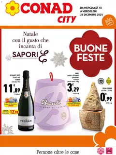 Anteprima dell'opuscolo Volantino City Sicilia dal negozio Conad valido da 10/12/2025