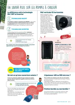 Prévisualisation de Catalogue du magasin Cash Piscines formulaire valide 01/03/2024 | Page: 23