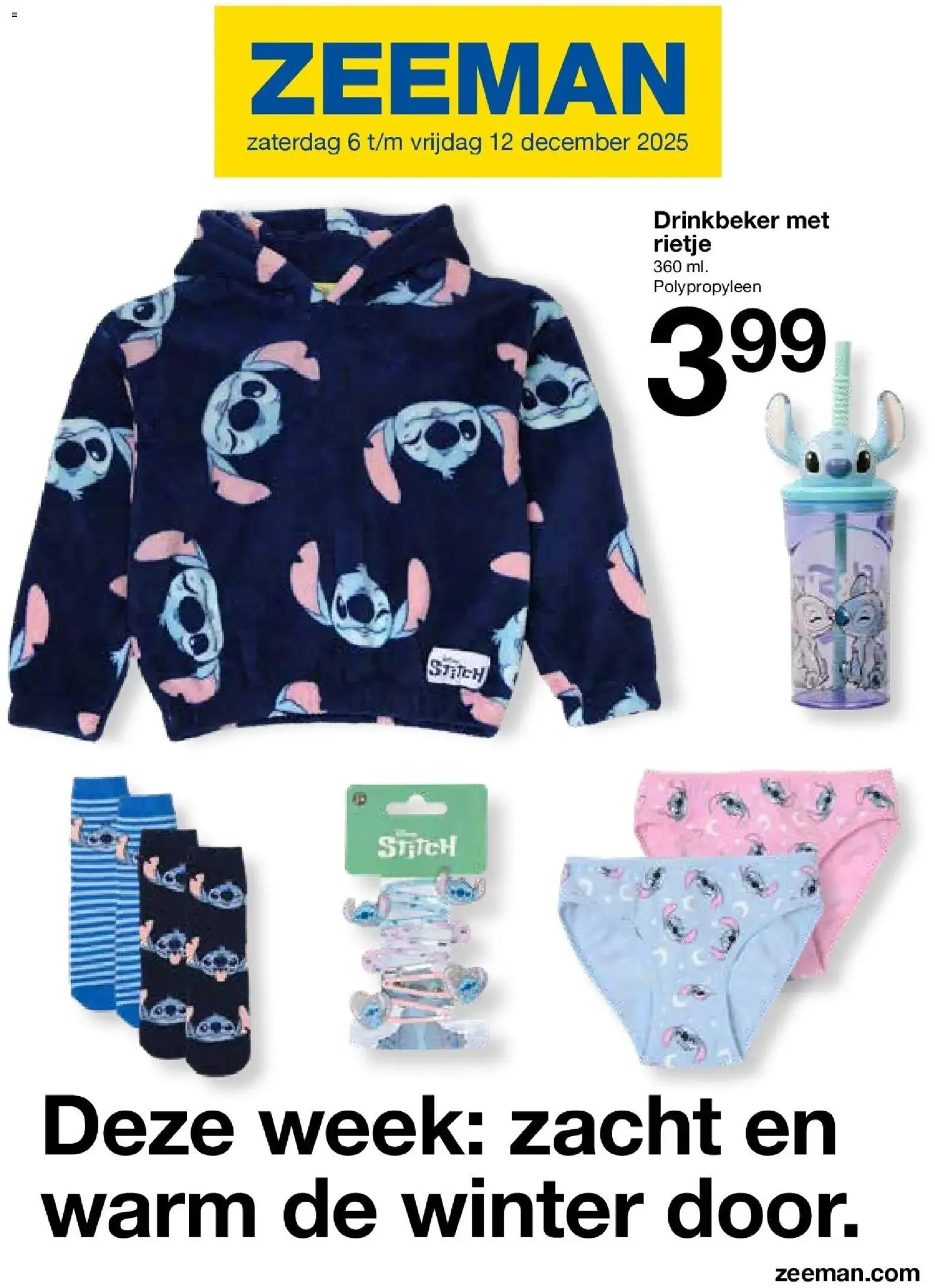 Voorbeeld van Folder van winkel Zeeman geldig vanaf 06-12-2025