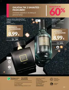 AVON parduotuvės leidinio Black Friday galiojančio nuo 2025.11.01 peržiūra | puslapis: 259