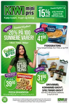 Forhåndsvis Kundeavis fra butikk Kiwi gyldig fra 25/08/2025