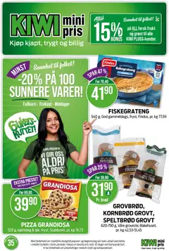 Forhåndsvis Kundeavis fra butikk Kiwi gyldig fra 25/08/2025