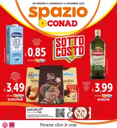 Anteprima dell'opuscolo Attuale volantino dal negozio Spazio Conad valido da 05/12/2025
