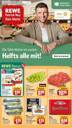 Vorschau von dem Prospekt des Geschäftes Rewe, gültig ab dem 07.09.2025