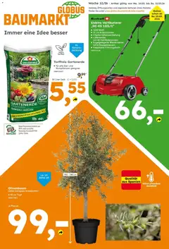 Vorschau von dem Prospekt des Geschäftes Globus Baumarkt, gültig ab dem 16.03.2026