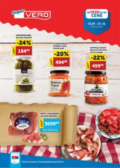 Pregled SuperVERO kataloga - važi od 18.09.2025