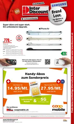 Vorschau des Merkblatts Interdiscount aktionen Mobile vom Shop Interdiscount gültig von 20.04.2026 bis 03.05.2026