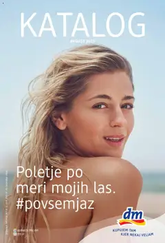 Predogled kataloga iz trgovine DM Drogerie Markt veljaven od 01.08.2025