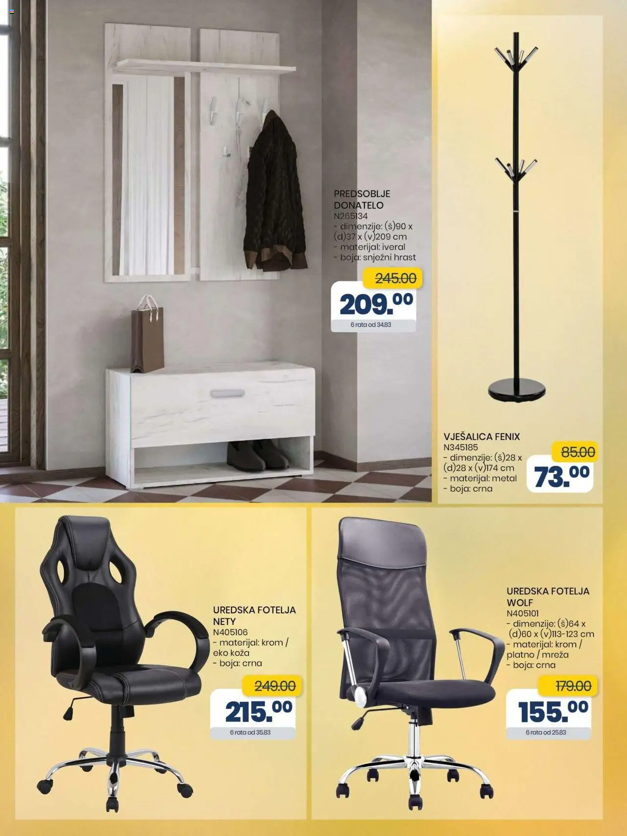 Pregled letka Katalog trgovine FIS vrijedi od 2025.10.10