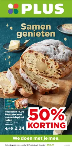 Voorbeeld van Folder week 50 van winkel Plus geldig vanaf 10-12-2025