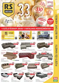 RS Bútor - Akciós újság RS Bútor megtekintése, amely érvényes 2025.10.30.-től