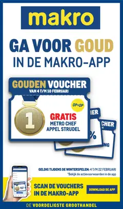 Voorbeeld van Winterspelen van winkel Makro geldig vanaf 04-02-2026