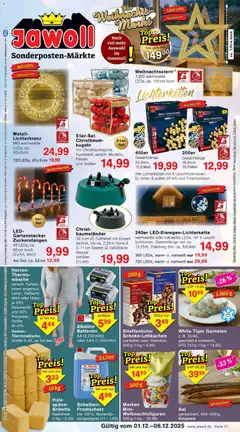 Vorschau von dem Prospekt des Geschäftes Jawoll, gültig ab dem 01.12.2025