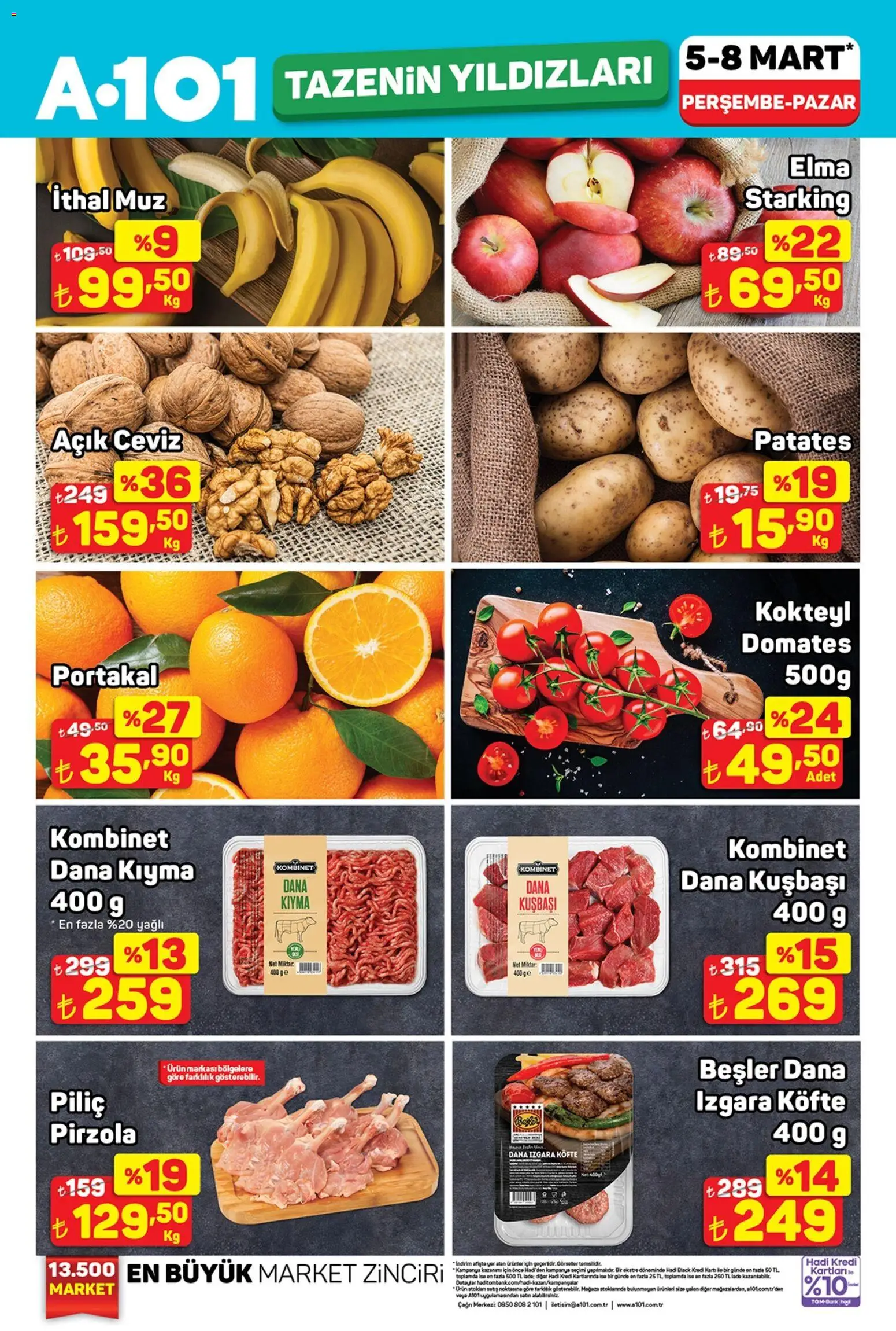 A101 A101 - Tazenin Yıldızları 05.03.2026 - Broşürünün önizlemesi