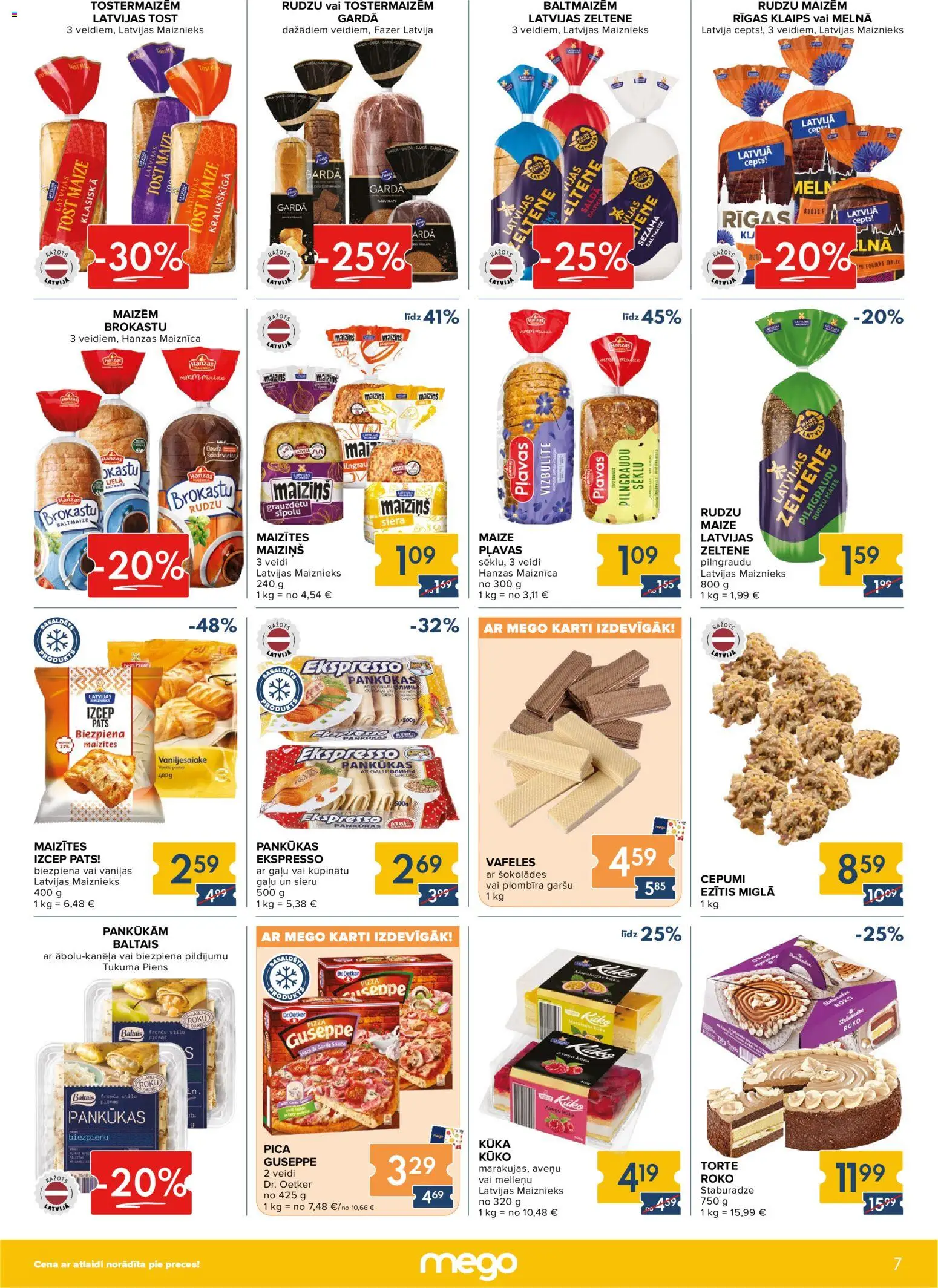 Skatīt Mego akciju bukletu, derīgs no 2025.12.08