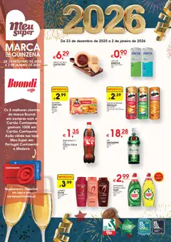 Pré-visualização do folheto da loja Meu Super válida a partir de 23/12/2025