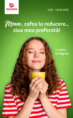 Previzualizarea de cataloage: Selgros Catalog - Cafea valabil de la 05.09.2025