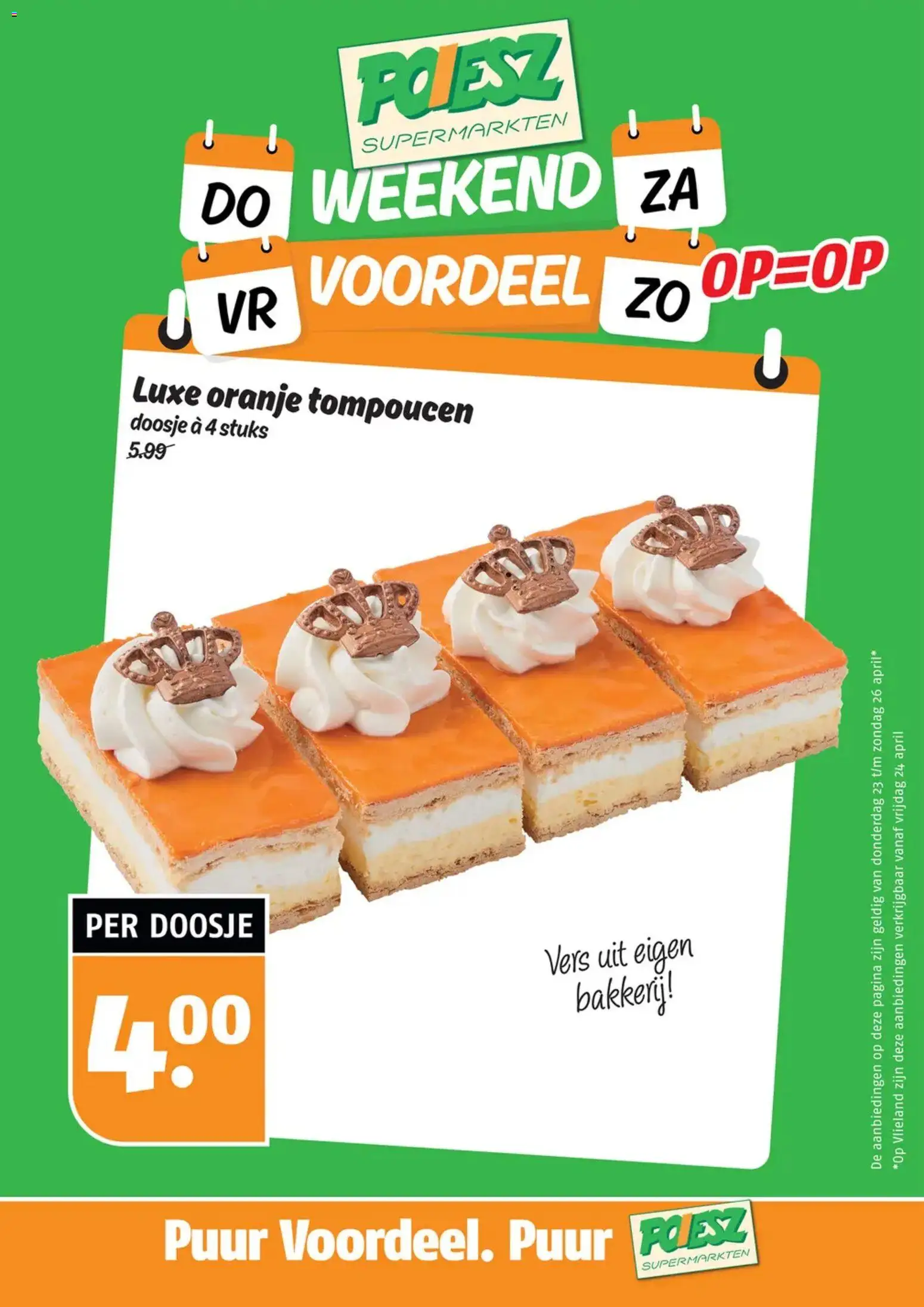 Voorbeeld van Poiesz folder - Weekendacties van winkel Poiesz geldig vanaf 23-04-2026