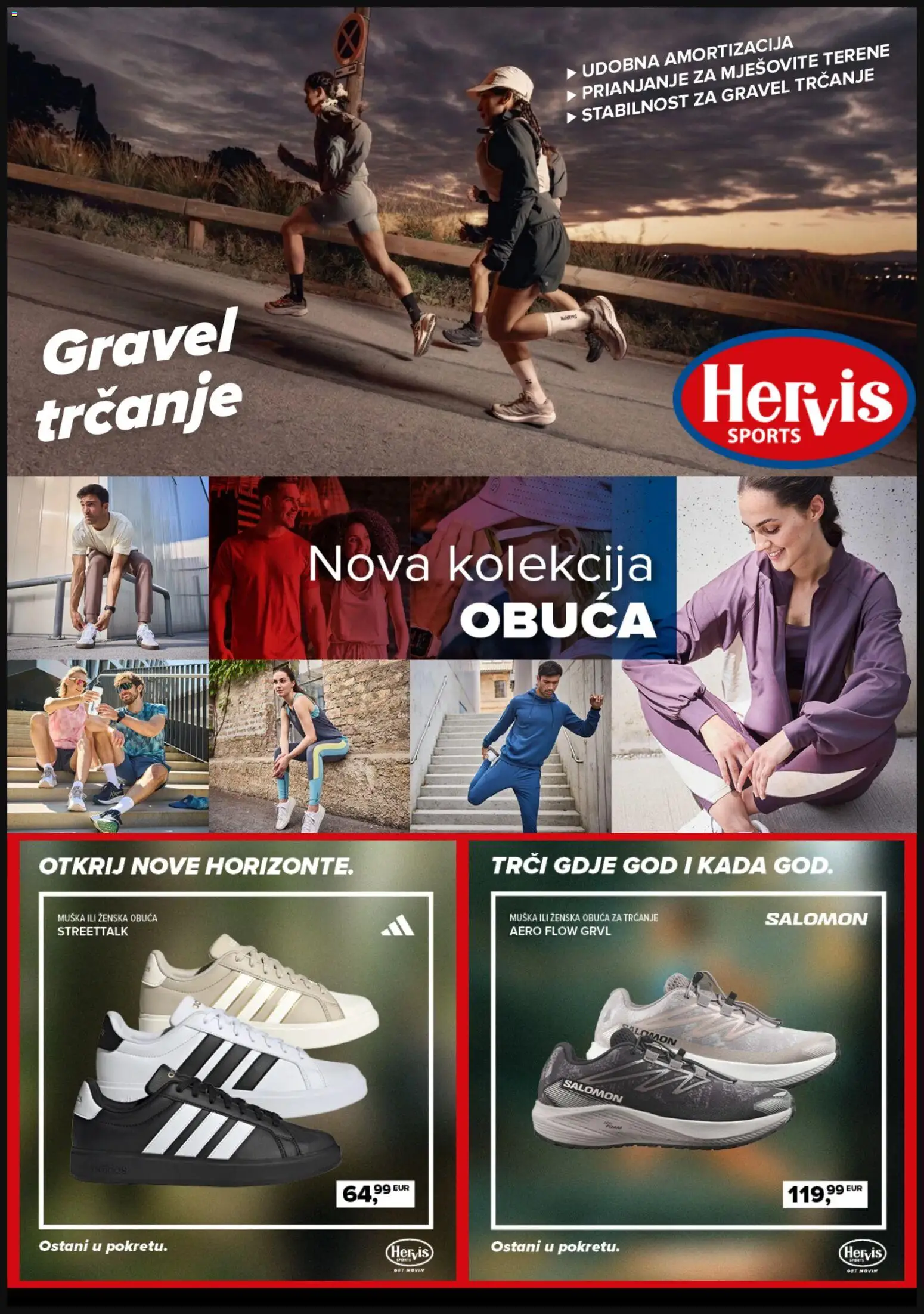 Pregled letka Hervis Katalog trgovine Hervis vrijedi od 13.04.2026