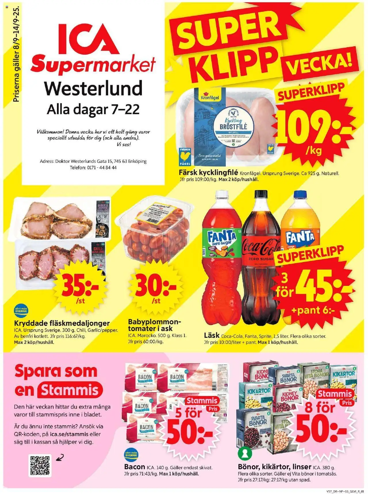 Enköping är giltig 08/09 2025 > Veckans Erbjudanden gäller från 08/09/2025 till 14/09/2025 sidnummer 1