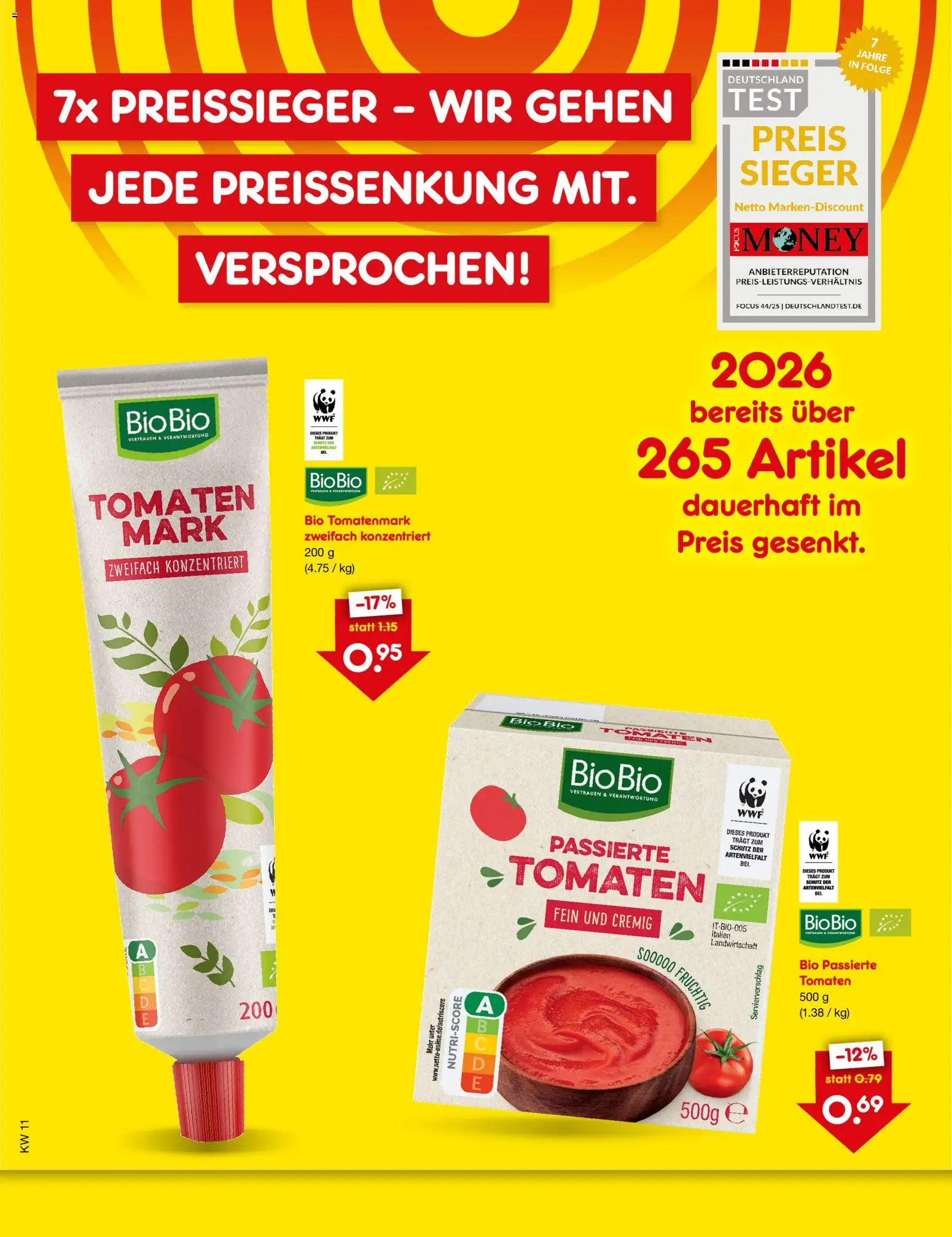 Vorschau von dem Prospekt des Geschäftes Netto Marken-Discount, gültig ab dem 06.03.2026 - Tomaten