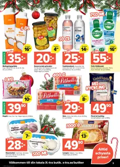 Förhandsgranska reklamblad Aktuella reklamblad Coop X:-TRA från butik Coop X:-TRA gäller från 01/12/2025 | Sida: 3