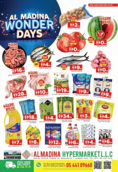 Preview of the catalogue Wonder Days Deals - Abraj Al Madina, Ajman of store Al Madina valid from 20 Nov, 2025