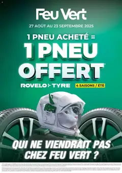 Prévisualisation de Catalogue du magasin Feu Vert formulaire valide 27/08/2025
