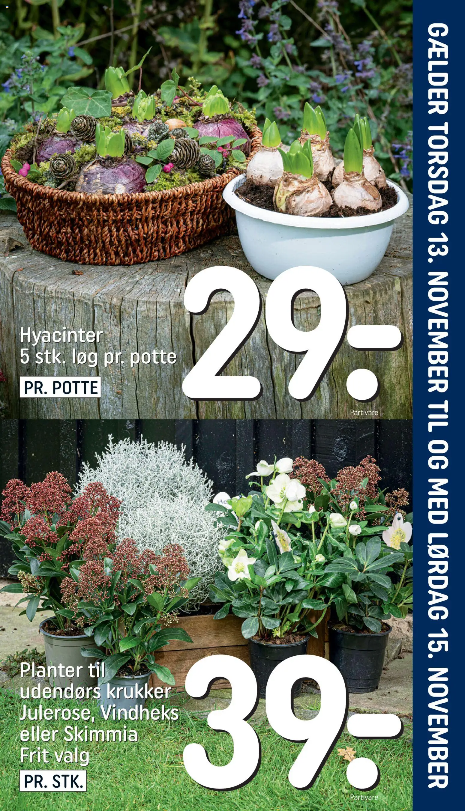 Eksempel på tilbudsavis Indstik fra butik Rema 1000 gyldig fra 13/11/2025