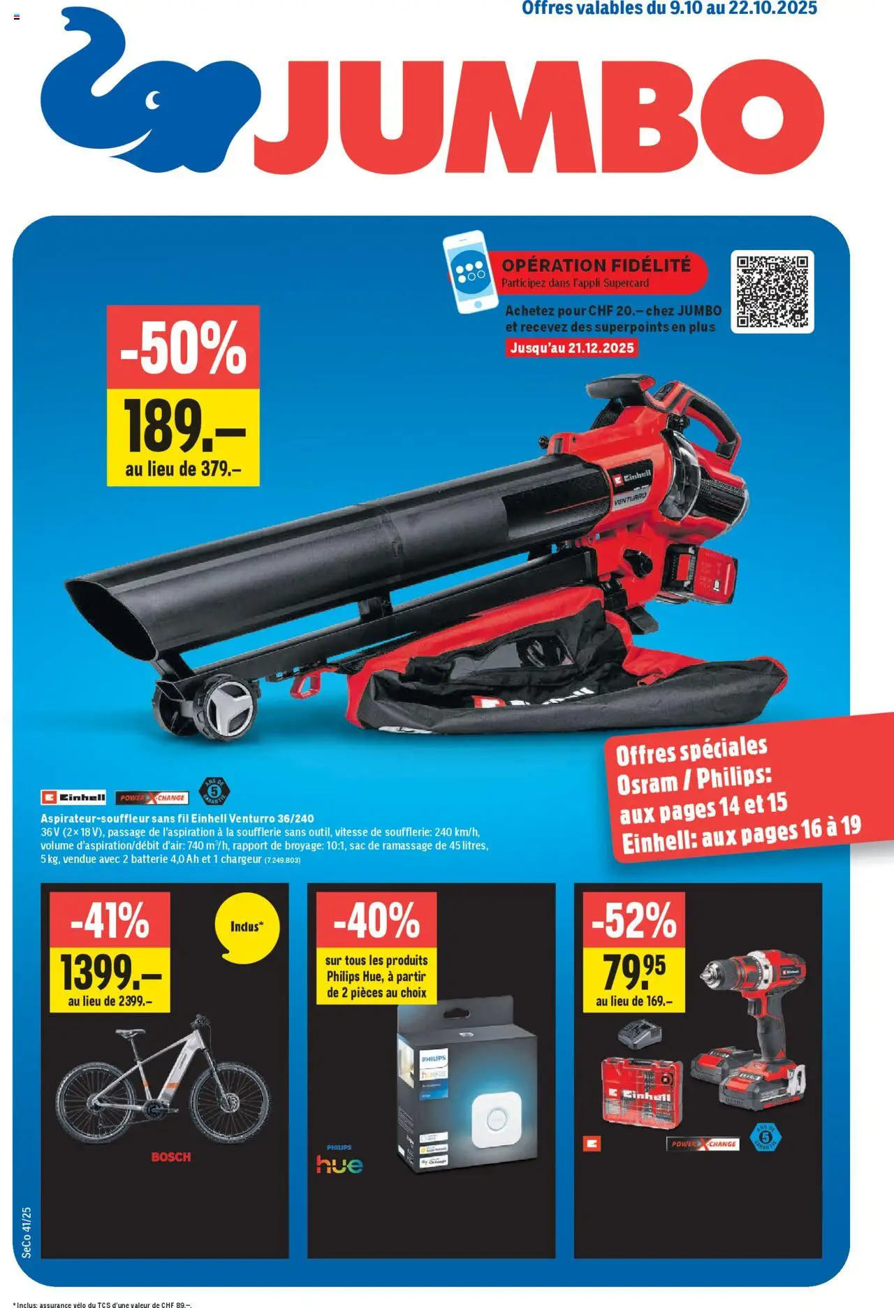 Jumbo Aktionen FR ab 09.10.2025 - Seitennummer 1
