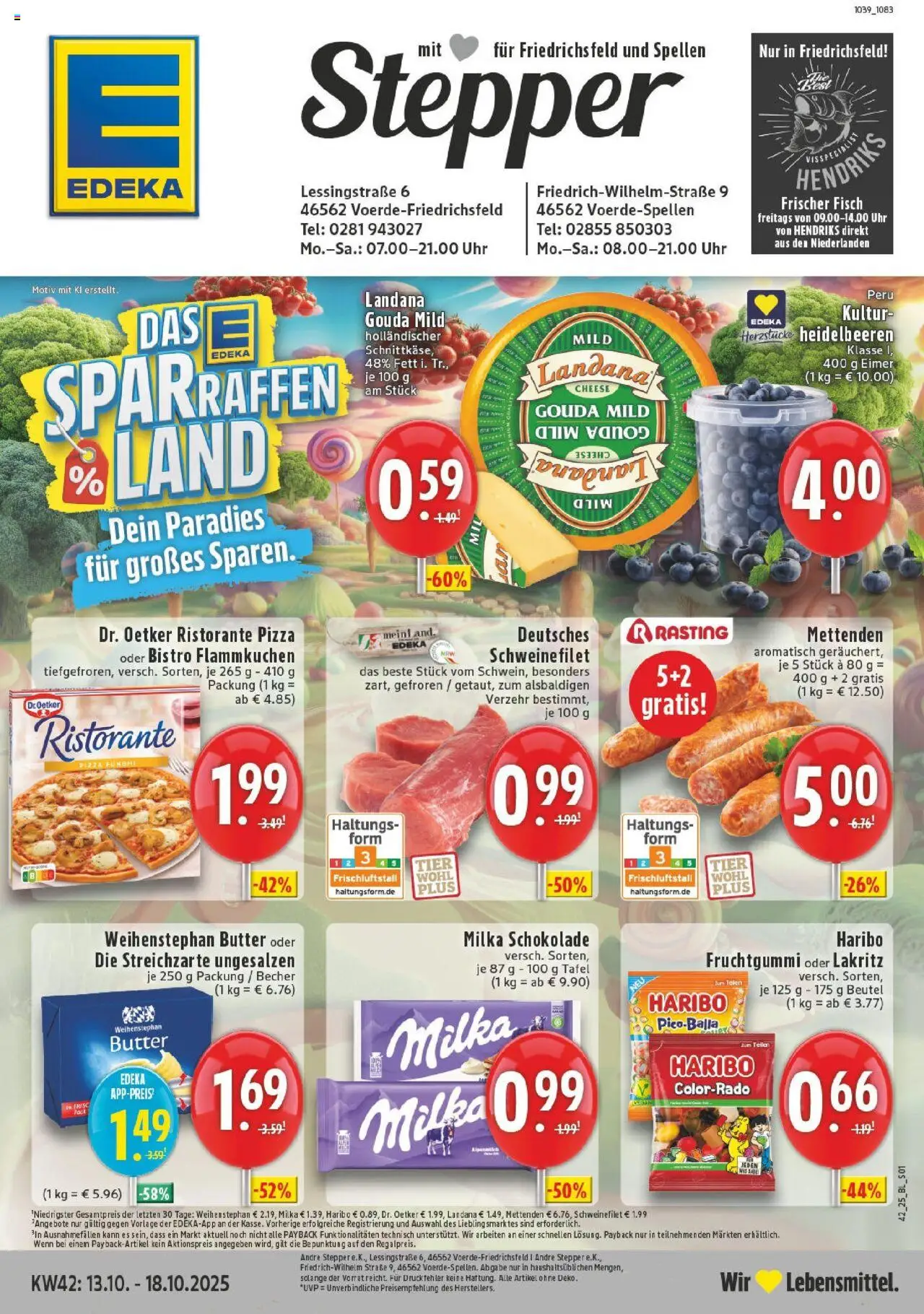 EDEKA Prospekt ab 13.10.2025 - Prospekt Voerde Online