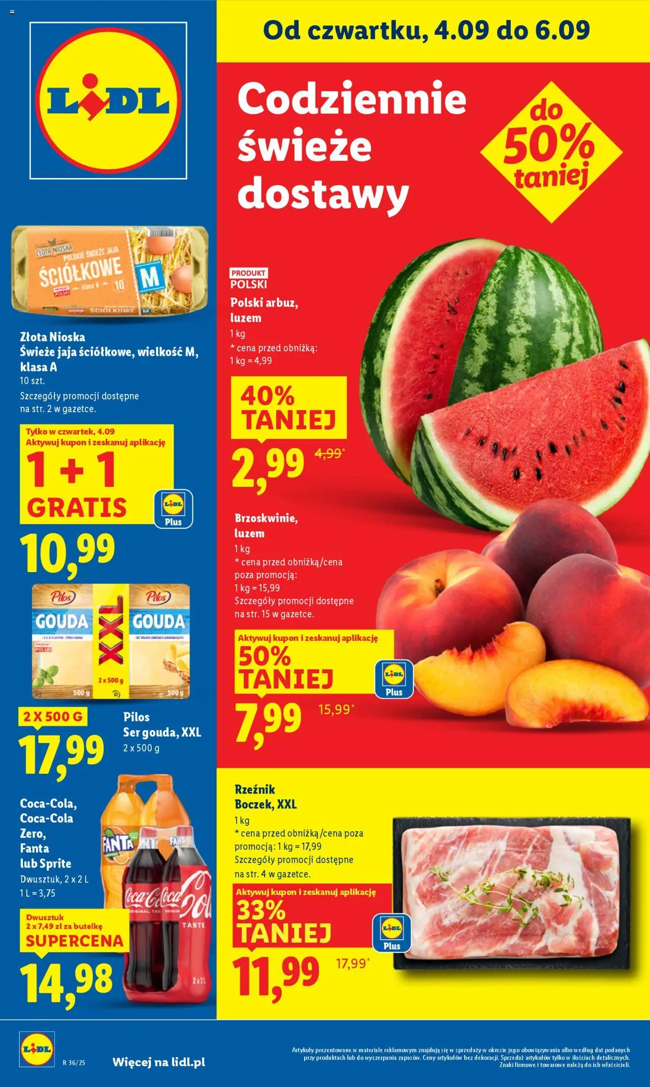 LIDL gazetka 04.09.2025 - 06.09.2025 - Najnowsza od czwartku - Numer strony 1