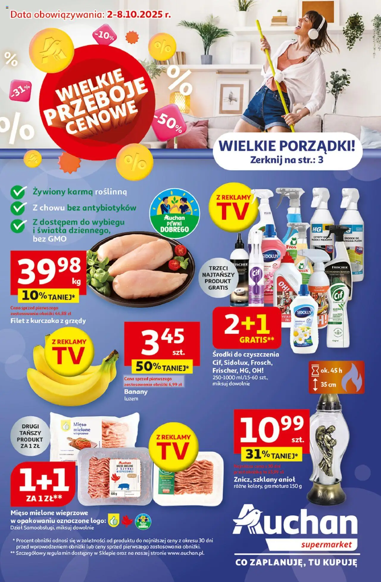 Auchan Gazetka od 02.10.2025 - Nowa Gazetka - Numer strony 1
