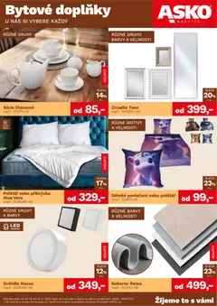 Náhled nabídky: ASKO nábytek Leták - Bytové doplňky za skvělé ceny platný od 30.10.2025