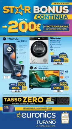 Anteprima dell'opuscolo Volantino Calabria dal negozio Euronics valido da 09/10/2025