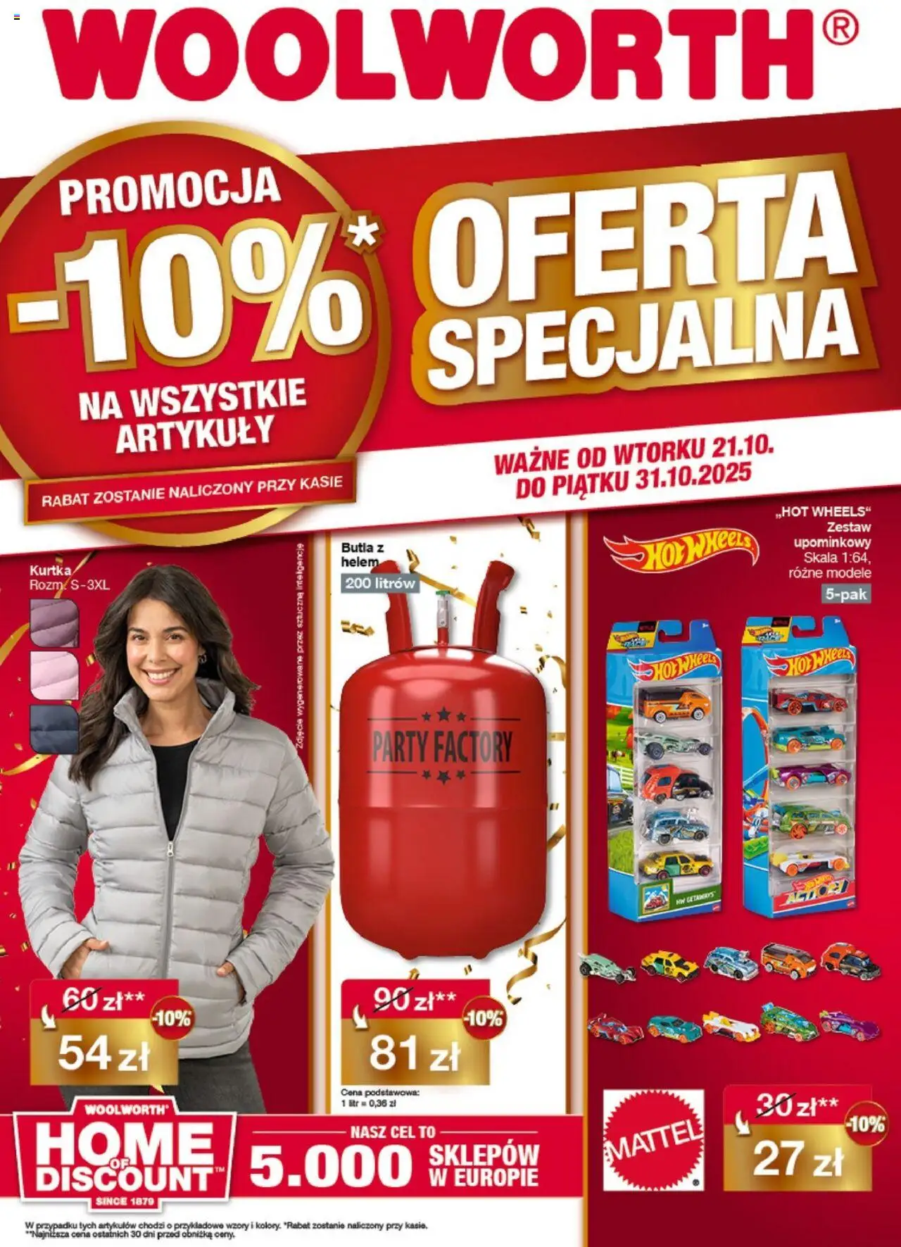 Woolworth Gazetka od 21.10.2025 - Nowa Gazetka - Numer strony 1