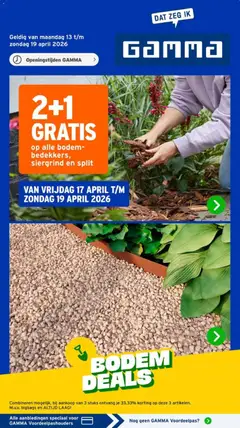 Voorbeeld van GAMMA folder van winkel GAMMA geldig vanaf 13-04-2026