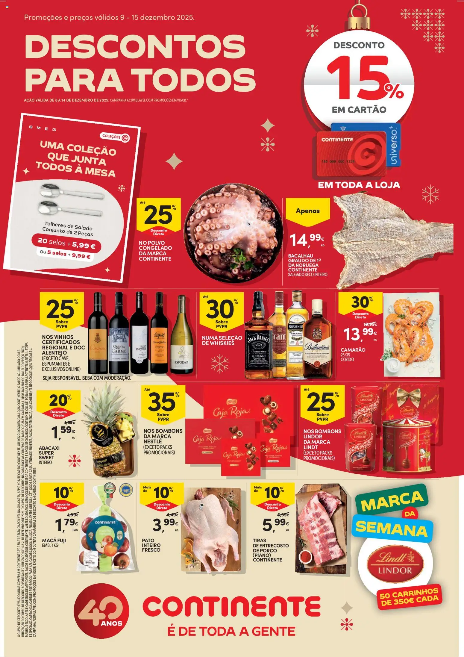 Pré-visualização do folheto da loja Continente válida a partir de 09/12/2025